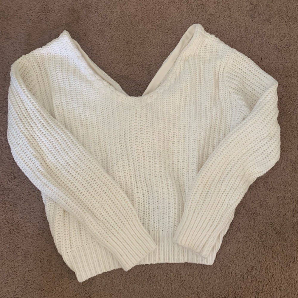 White sweater